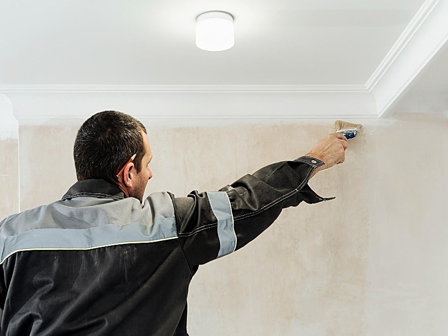 Spuitwerk voorbereiding